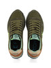 VERDE MILITARE | Sneakers in pelle e tessuto TOM MULTICOLOR