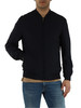 Dunkelblau | Bomberjacke Second Skin aus Stretchgewebe