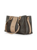 MARRONE | Borsa EMATITE Tote Small con stampa logo