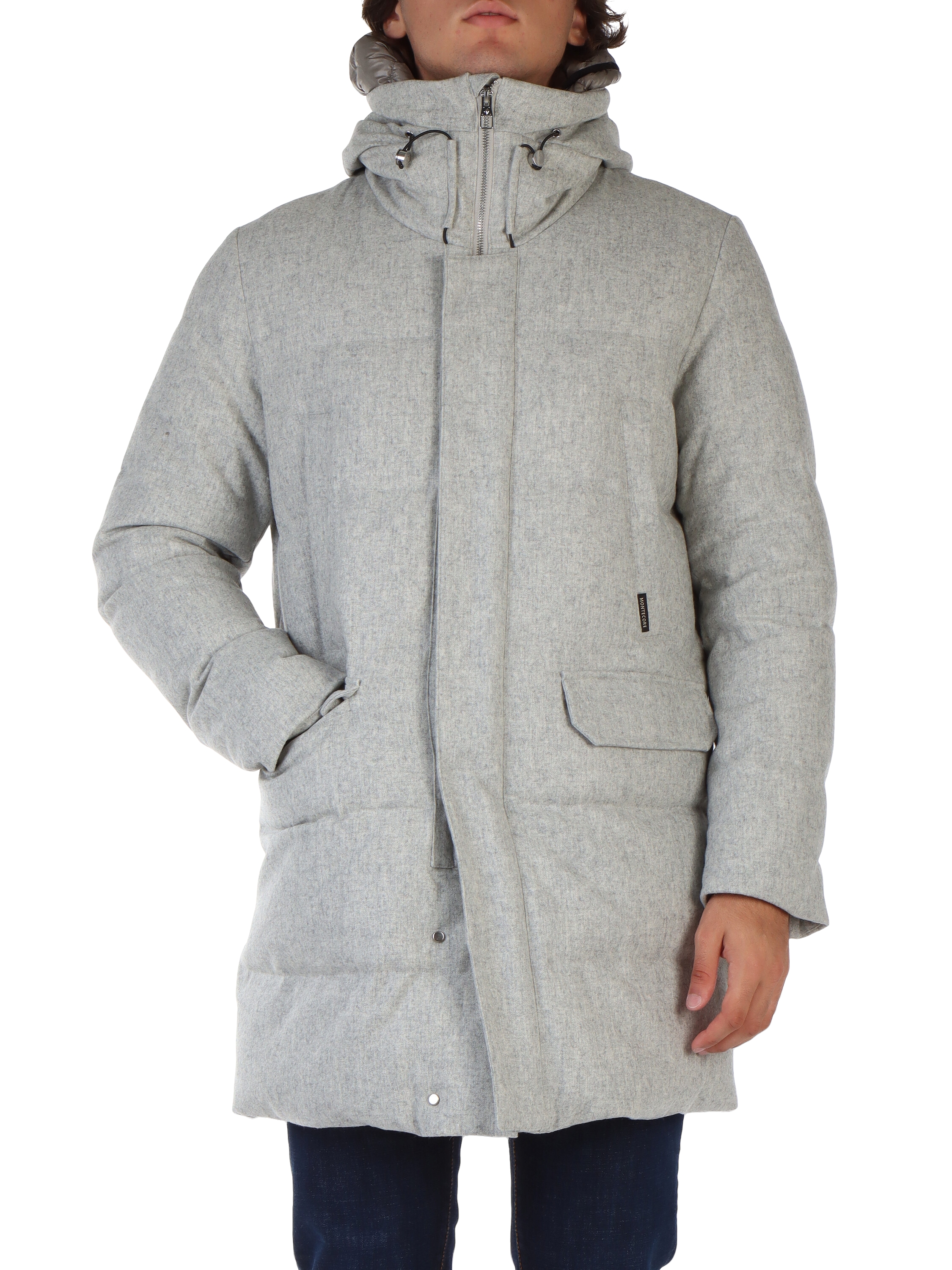 Piumino Maniche Tre Quarti Piumino Tre Quarti In Lana Con