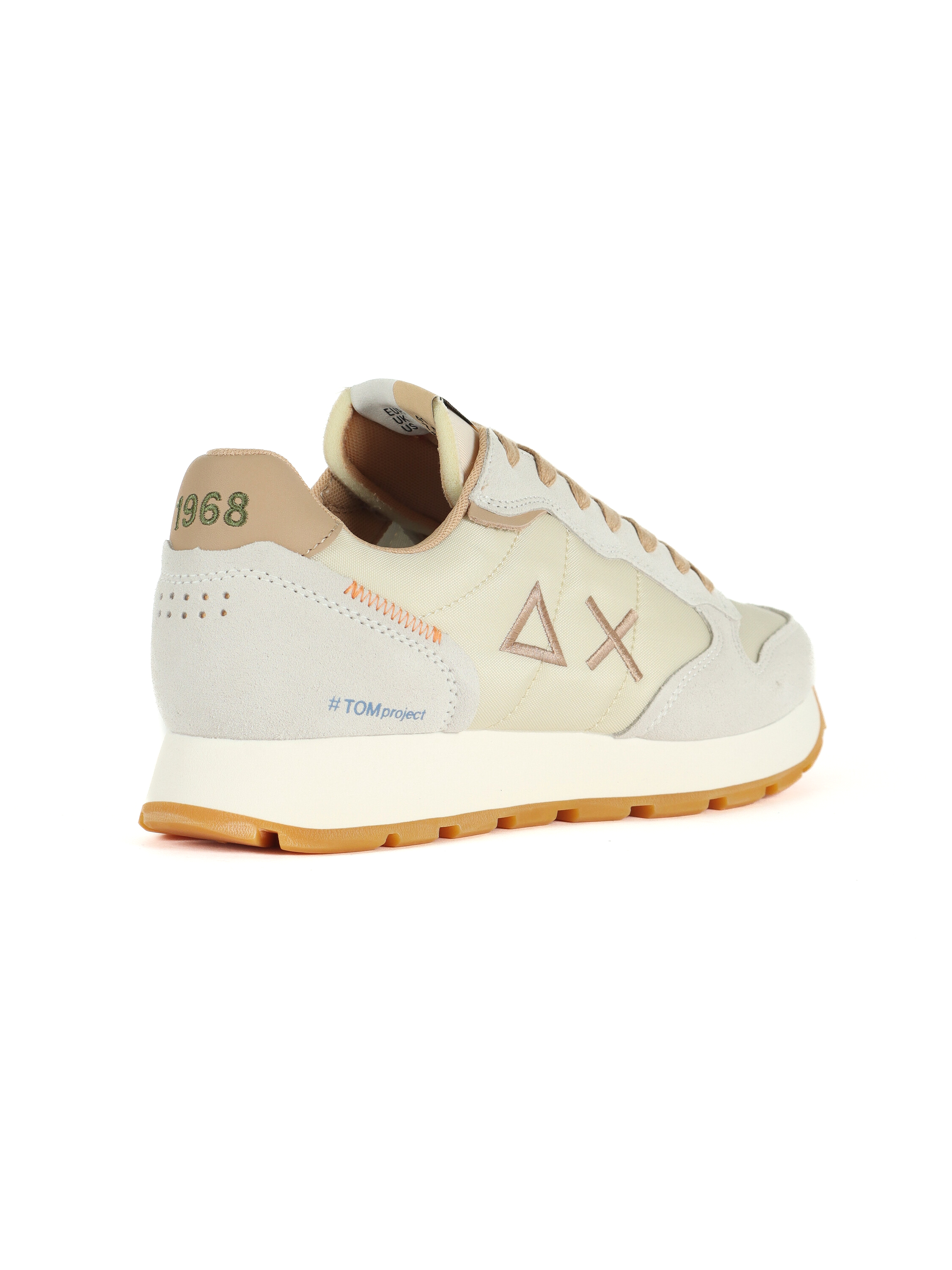 Zapatillas Sun68 Uncle Tom Hombre Beige Y Sun68 Tu00edo Tom Beige