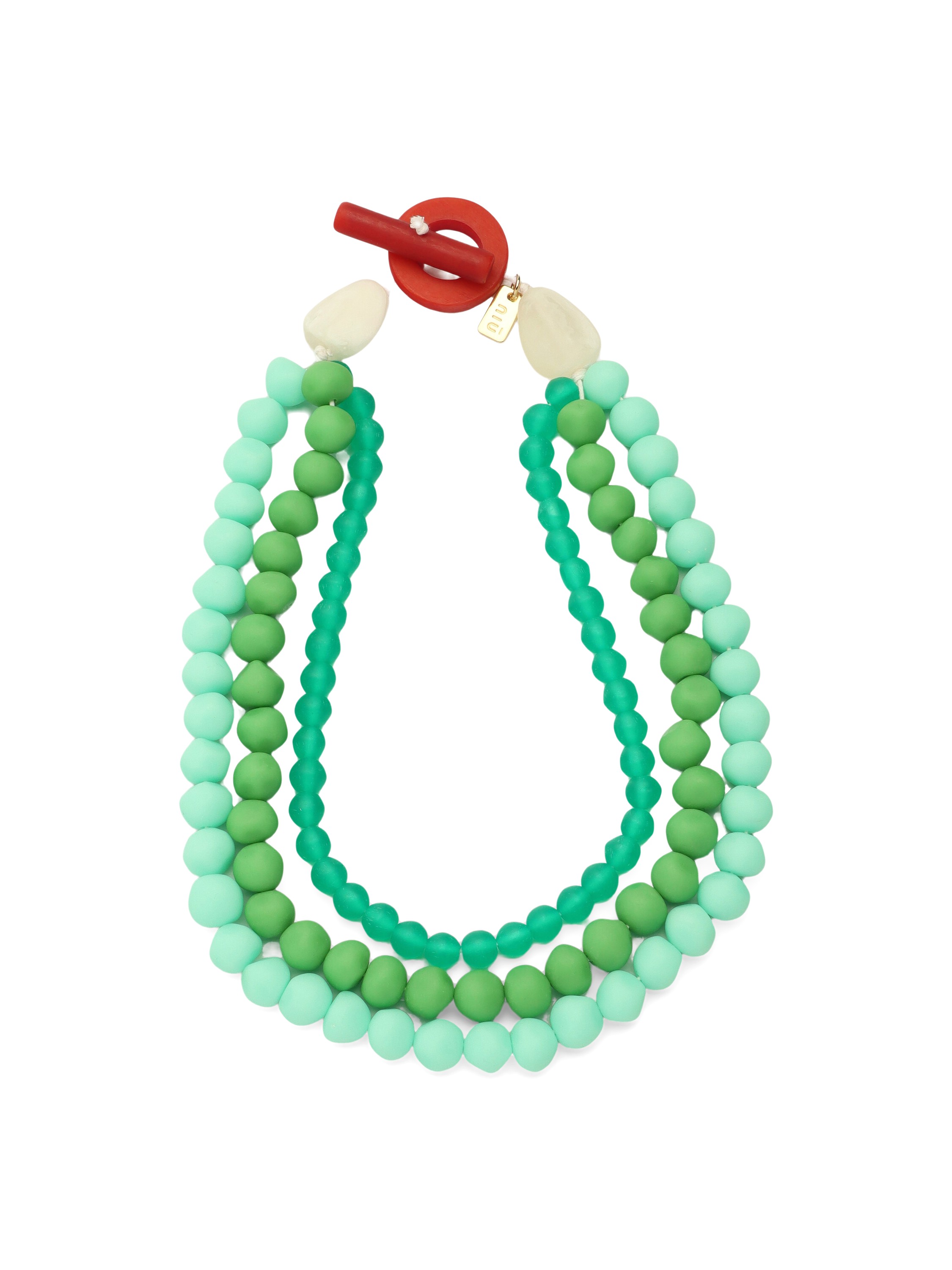 VERDE | Collana sfere in resina multicolor VERDE | Collana sfere in resina multicolor