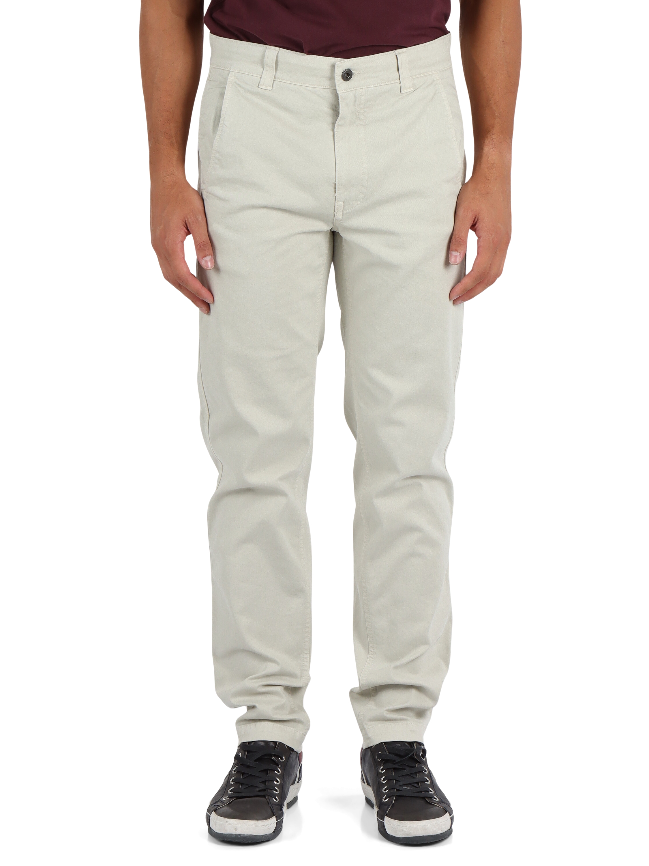 BEIGE | Pantalone GENOA in cotone stretch