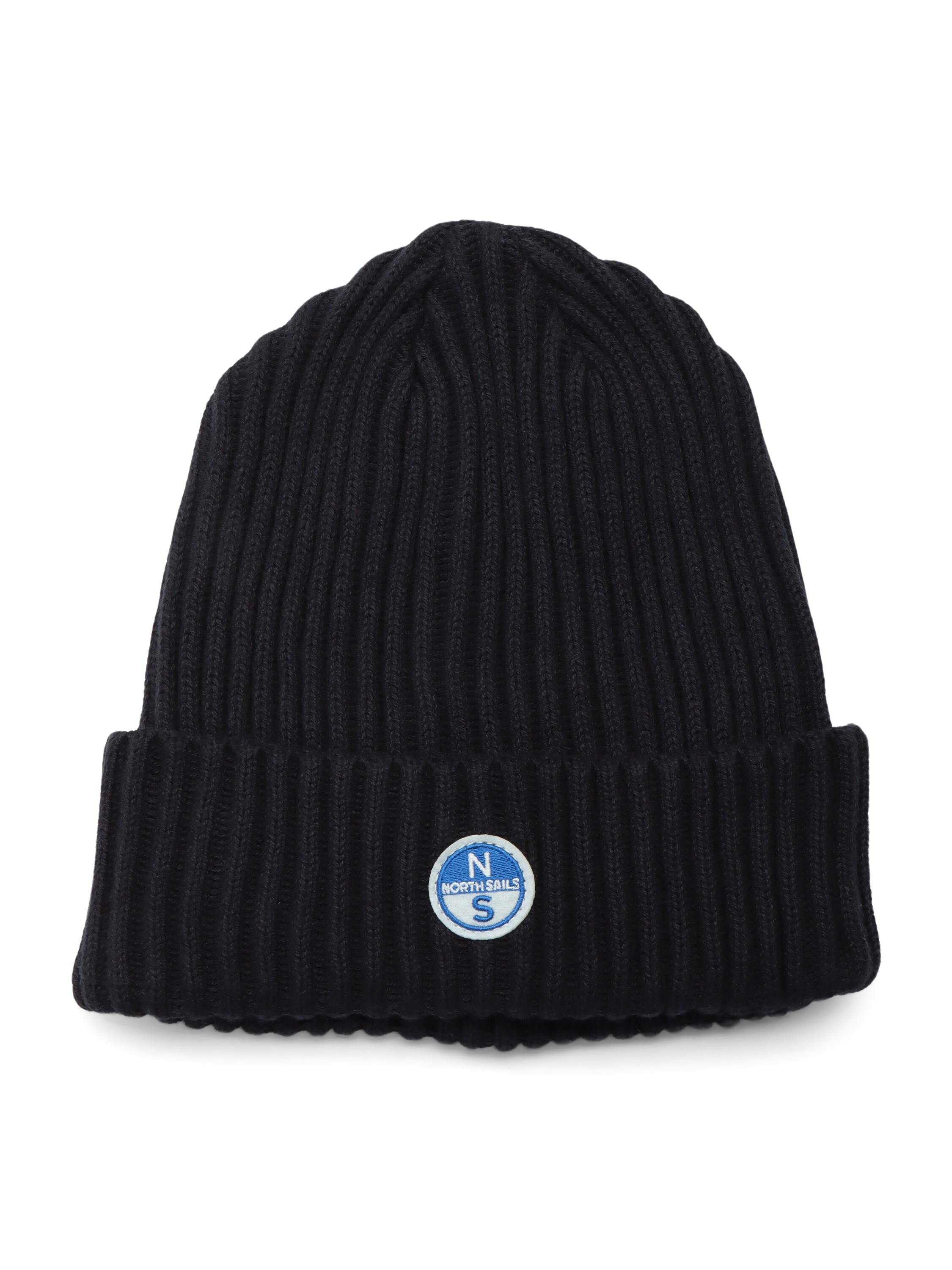 NERO | Cappello in misto lana e cotone con patch logo NERO | Cappello in misto lana e cotone con patch logo