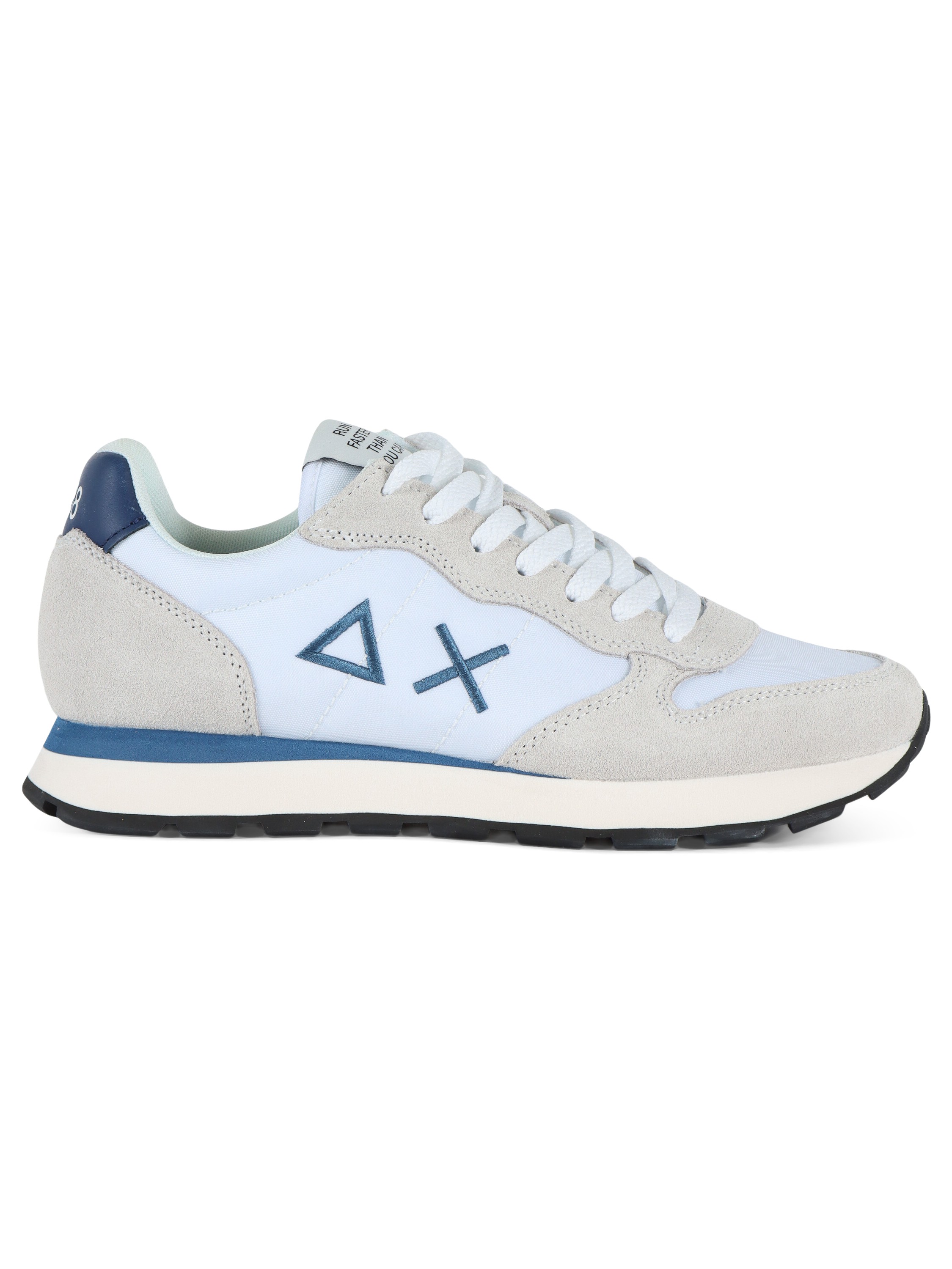 BIANCO | Sneakers in pelle e tessuto TOM SOLID BIANCO | Sneakers in pelle e tessuto TOM SOLID