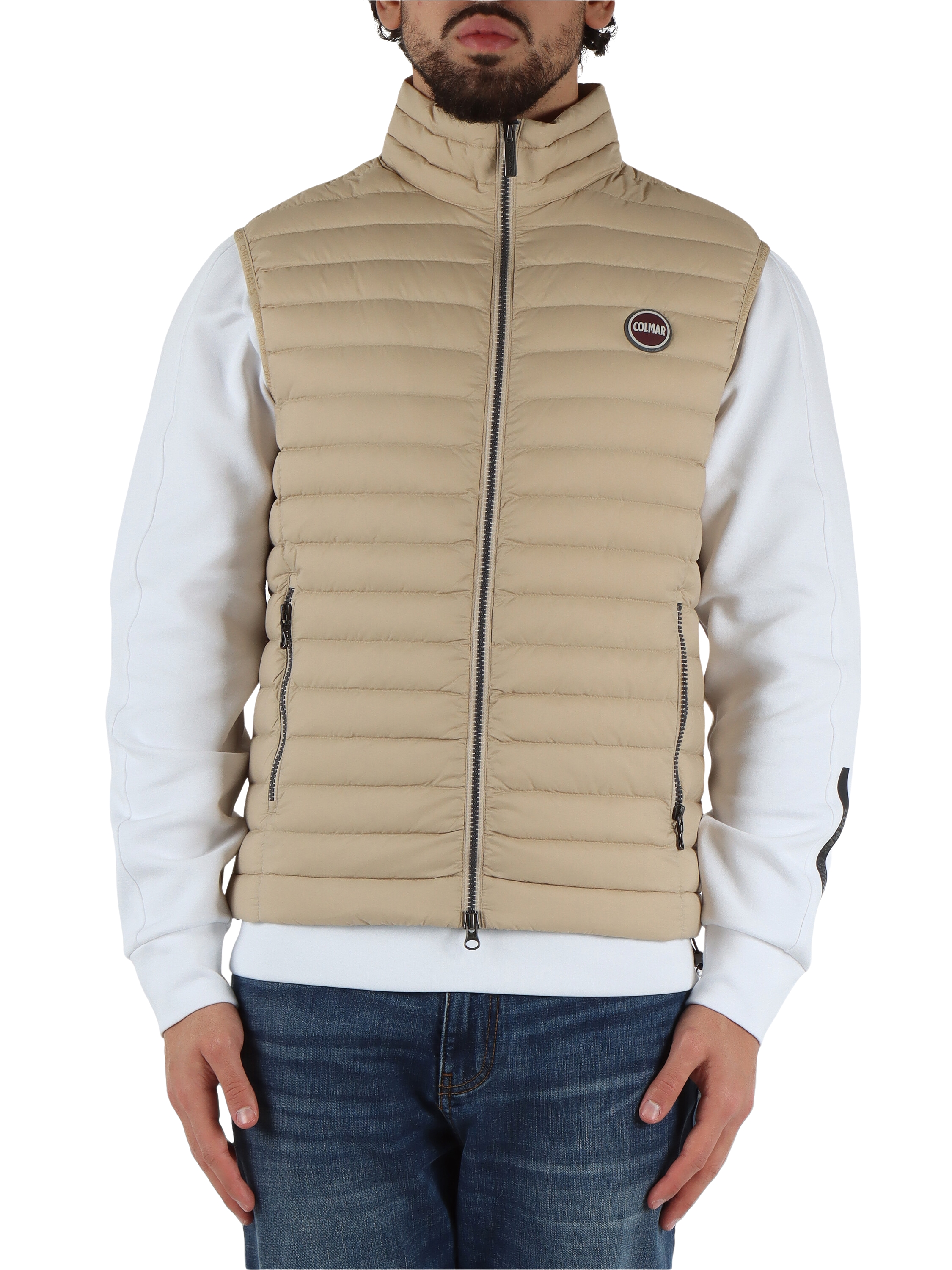BEIGE | Micro piumino smanicato REPUNK BEIGE | Micro piumino smanicato REPUNK