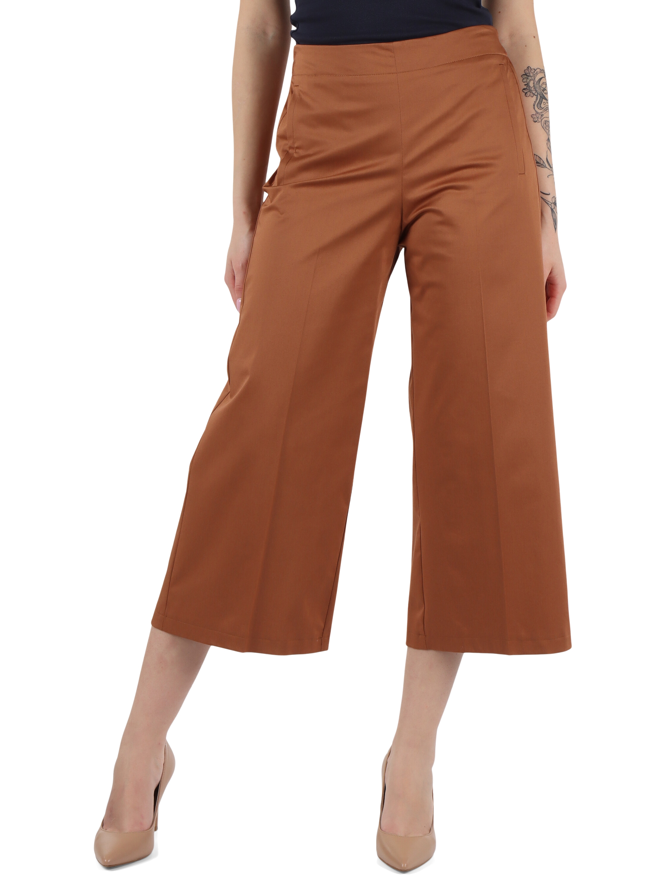 Pantaloni Culotte Pantaloni Tre Quarti Invernali Pantaloni Vintage