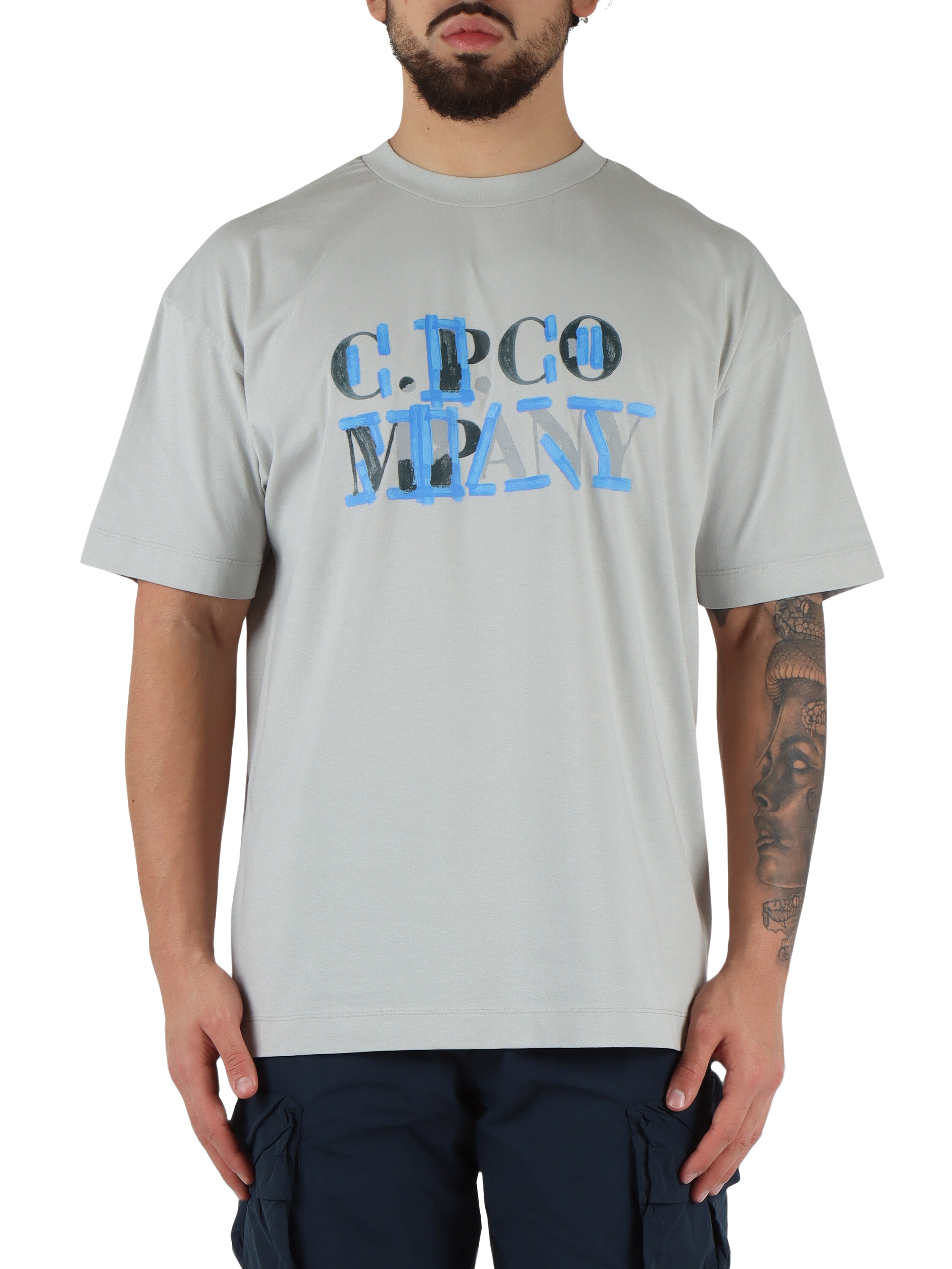 CP COMPANY メンズ 半袖Tシャツ 18CMTS145A 006586W 520 シーピーカンパニー メンズ 半袖Tシャツ 18CMTS145A 006586W 103