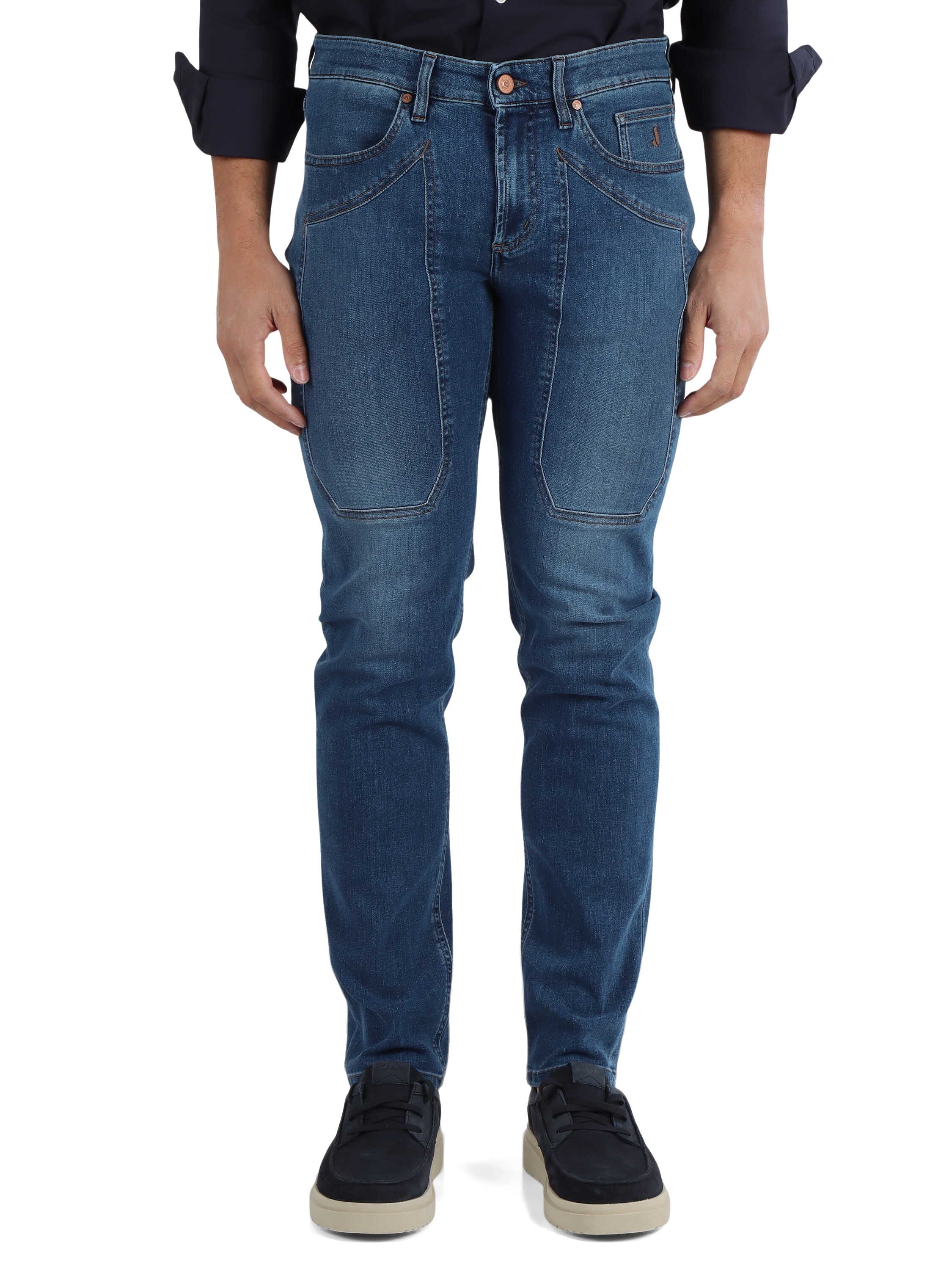 BLU | Pantalone jeans cinque tasche JOHN slim fit BLU | Pantalone jeans cinque tasche JOHN slim fit