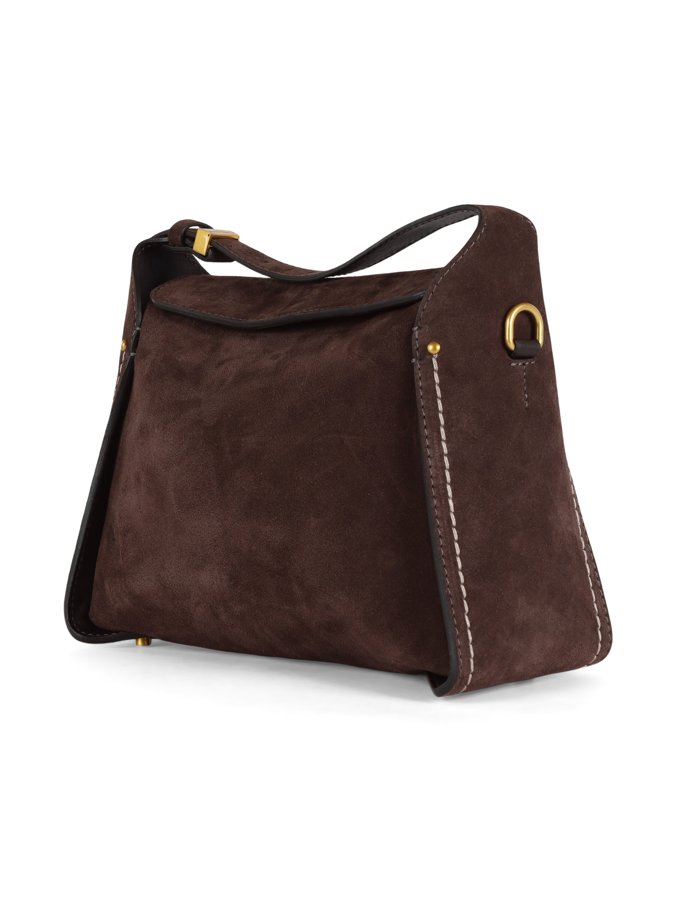 Borsa a mano in suede PENELOPE Small