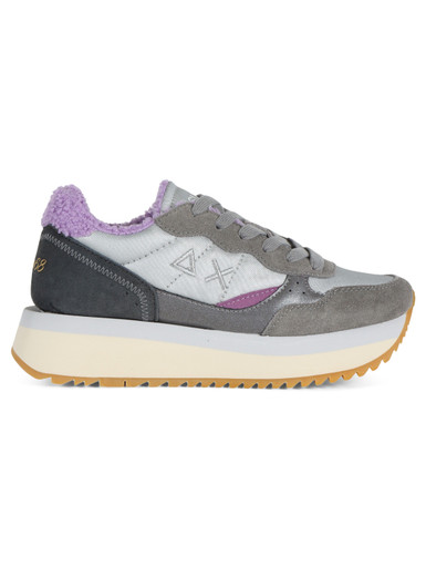 Sneakers in pelle e tessuto BIG ALLY WINTER