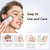 Ultrasonic Skin Scrubber Face Cleaning Steps Machine