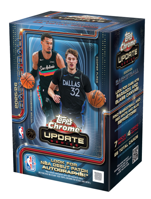 2025-26 NBA Topps Chrome Blaster Box
