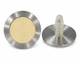 T022 Solid 316 stainless steel tactile with an anti-slip poly infill