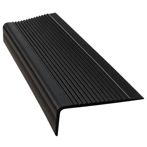 Black Rubber Stair Nosing 