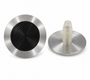 T022 Stainless Steel tactile indicator with black poly infill 