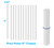 Pivot Poles 8" Multi-pack (12)