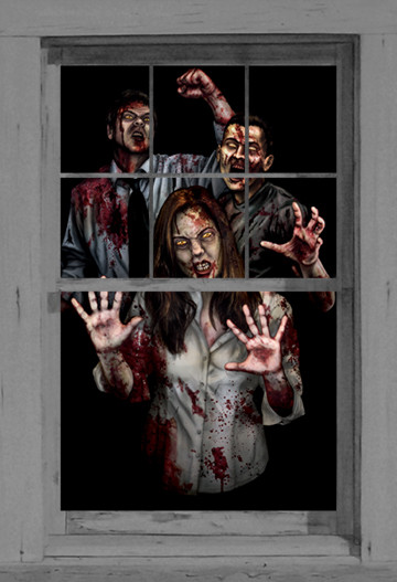 Susie's Revenge Zombies 34.5"x60" Backlit Poster
