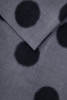 Grey Oversized Spot Detail Blanket Scarf.