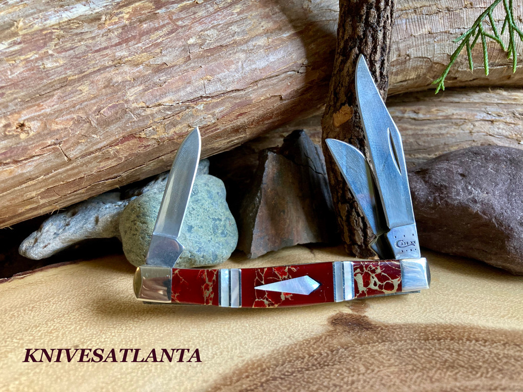 CASE Red Gold Jasper Stockman