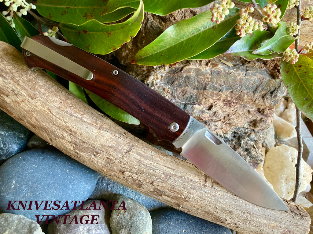 A.G. Russell Folding Gents Hunter with Desert Ironwood Handle Scales