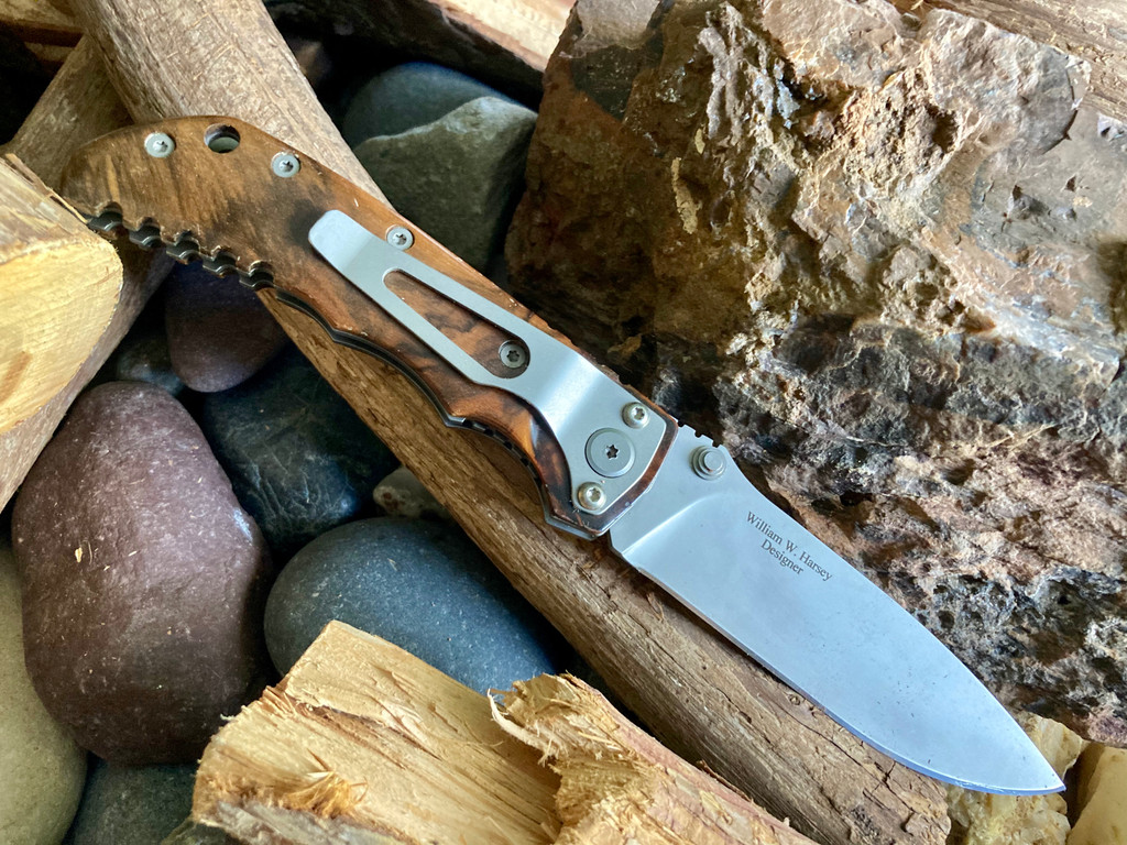 Lone Wolf Knives ~ Harsey T2 Ranger - Cocobolo