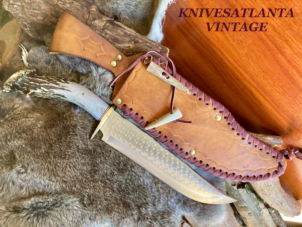 Ken Richardson Knives ~ Stag Bowie ~ Handmade Custom