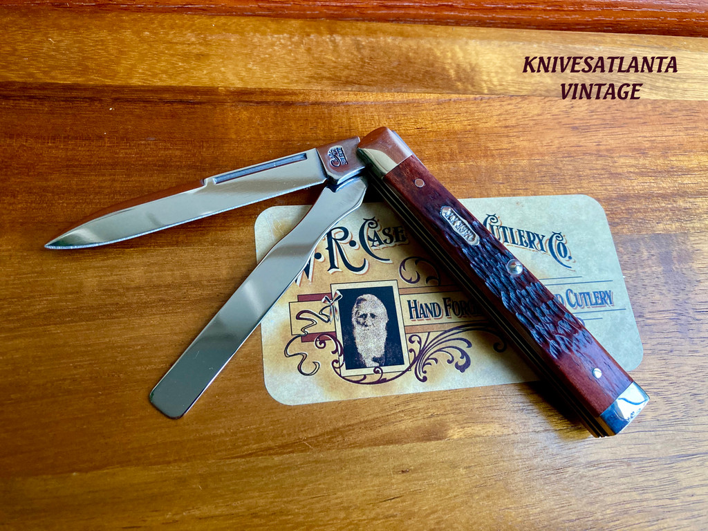 Case XX Select #6285 SS DOCTOR'S KNIFE ~ Walnut jigged bone ~ Vintage