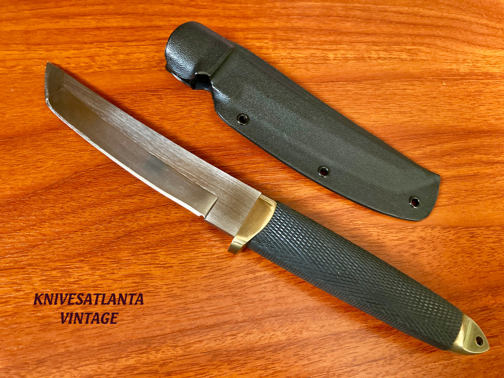 COLD STEEL TANTO FIXED BLADE KNIFE ~ Vintage