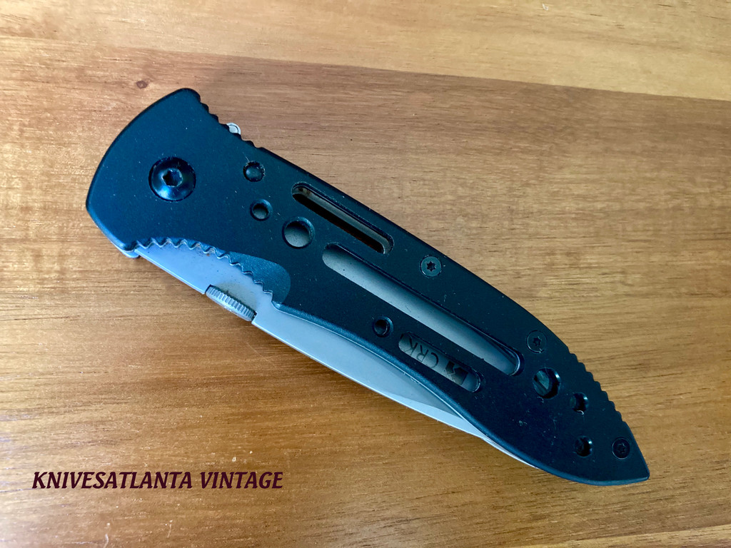 CRKT  Point Guard Plain Edge ~  Crawford Design ~ Vintage