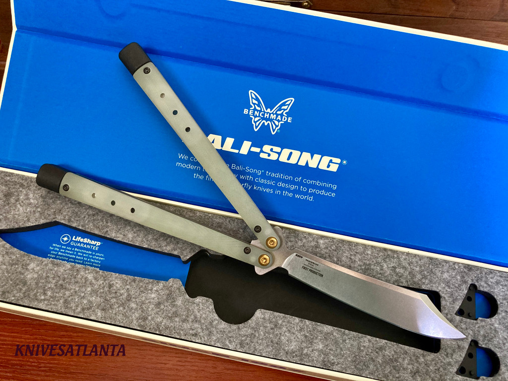 Benchmade 99 Necron Bali-Song ~ Jade ~ First Production Run