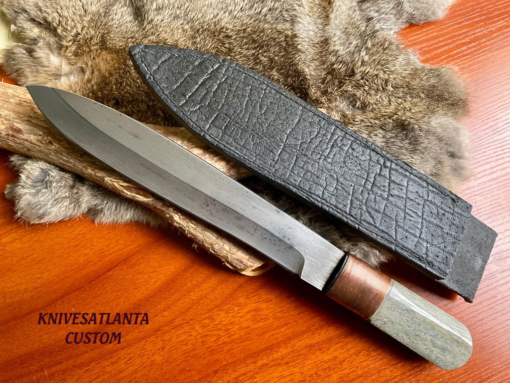 Bruce Gillespie Custom Fixed Blade ~ Vintage