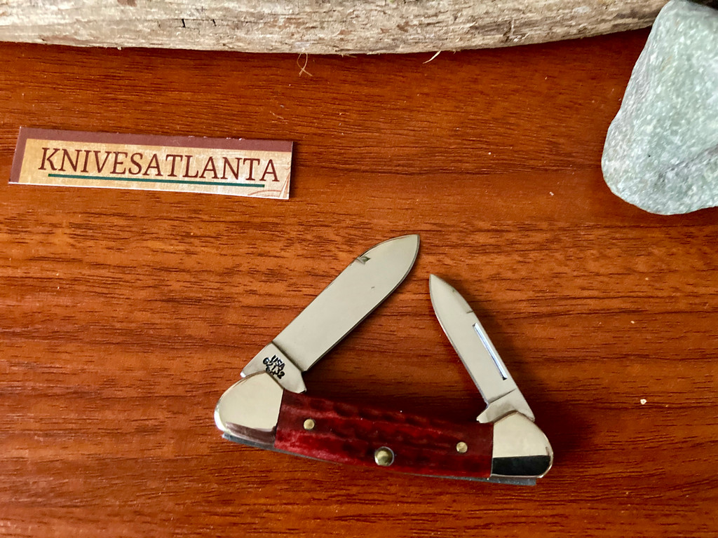 Case Red Jigged Bone ~ Baby Butterbean ~ Vintage