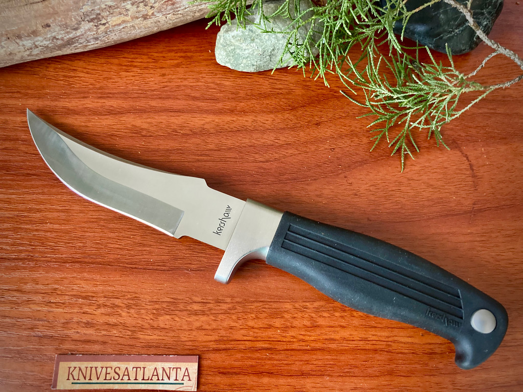 Kershaw Kai 2011 Fixed Blade Skinner Hunting Knife & Sheath ~ Vintage