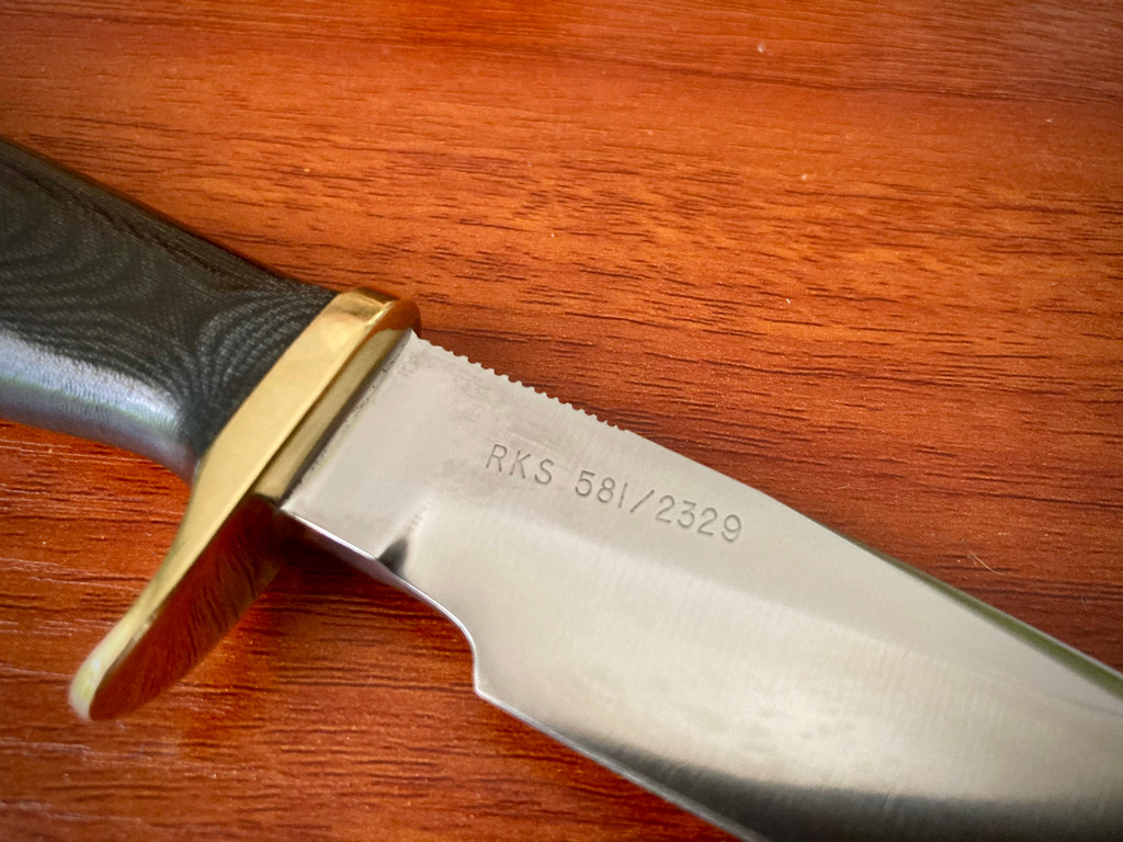 RANDALL KNIVES  RKS #5 Miniature Drop Point ~