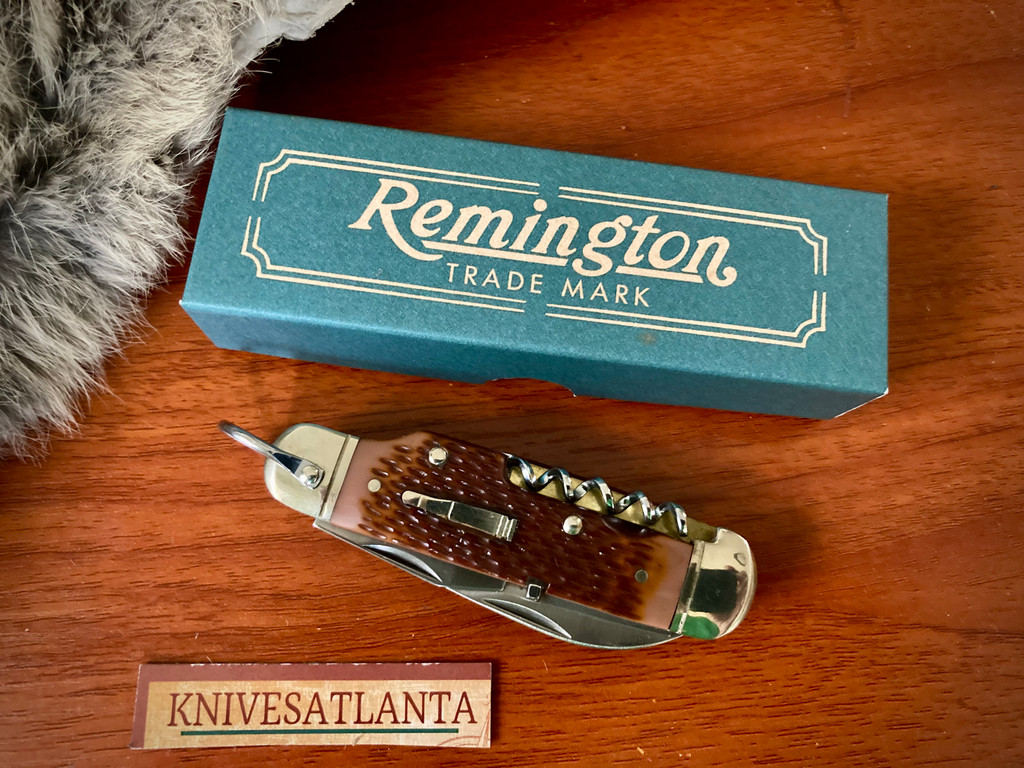 Remington UMC R3843 Trailhand Bullet USA Scout ~ Folding Pocket Camp Knife ~  1996