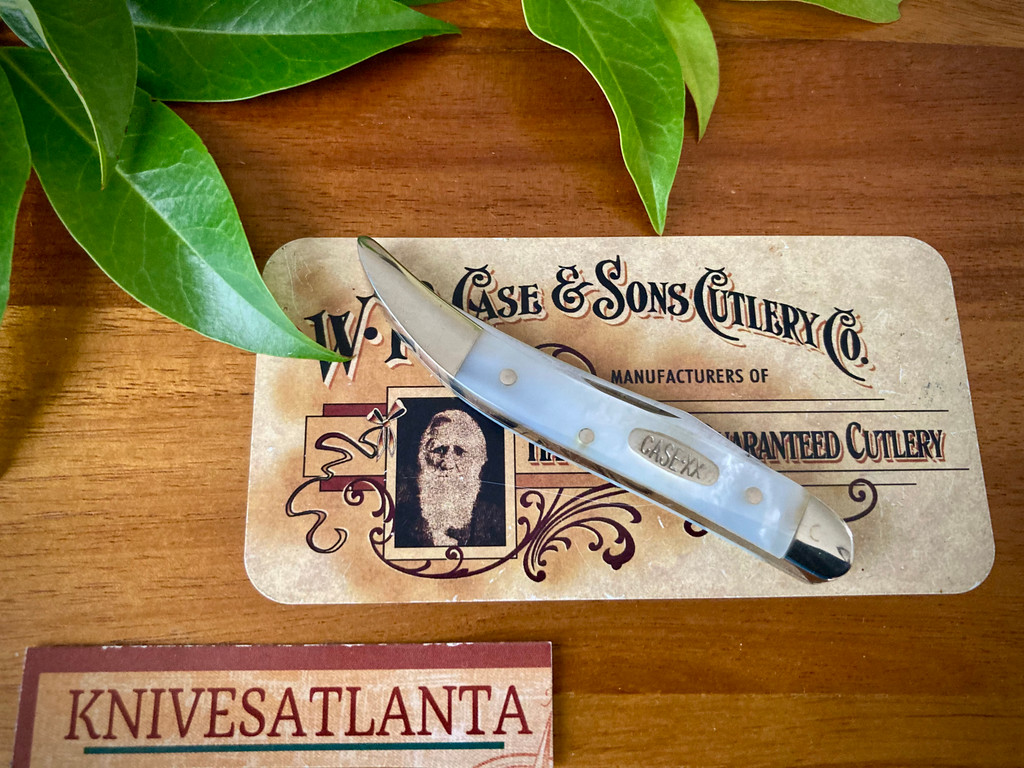 CASE GENUINE MOTHER OF PEARL TEXAS TOOTHPICK ~ Vintage 1997