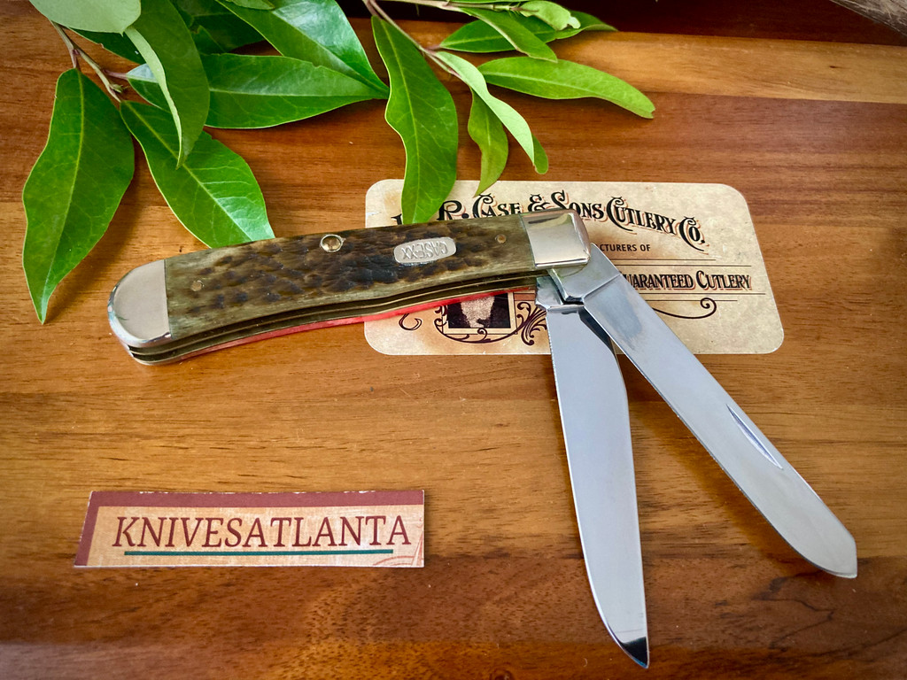 CASE XX MAGICIANS TRAPPER  ~  1-500 ~  RED- GREEN ~ Vintage 1996