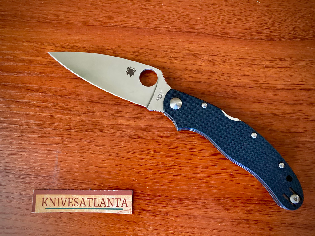Spyderco C144GP Caly 3.5 Folding Knife ~ Vintage