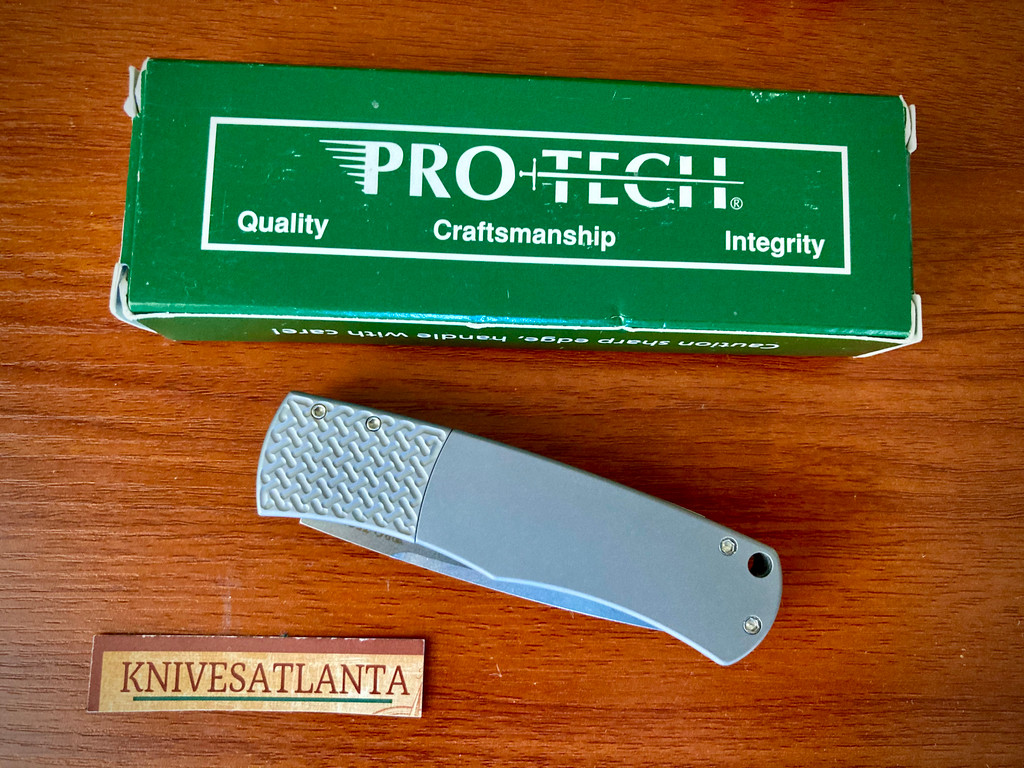 Protech Magic BR-1.10 "Whiskers" Automatic Knife ~  Gray ~ First Run # 202