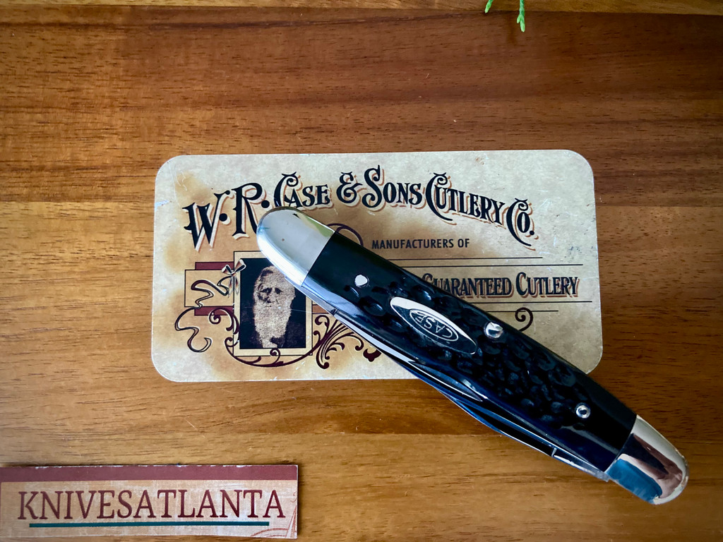 Case XX USA 3 Dot (1977) Pretty Bone Muskrat Knife ~ Vintage