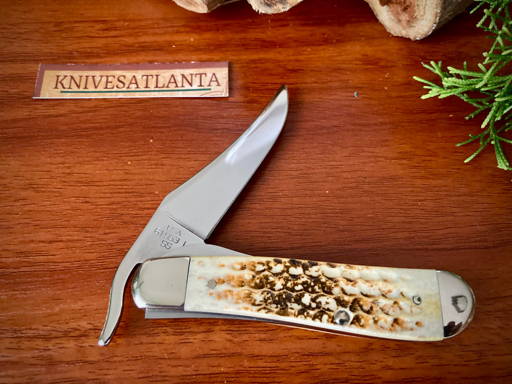 Case  Butternut Bone Russlock ~ 2001 ~ Vintage