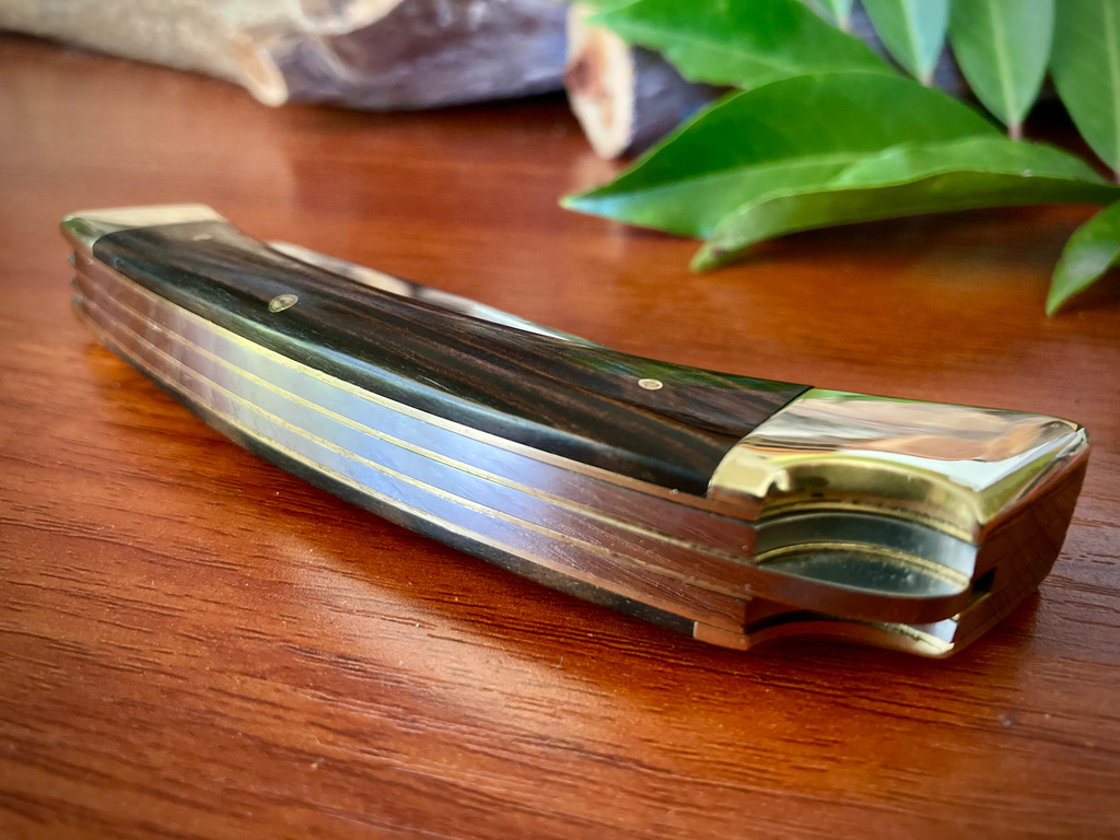 BROWNING BIG GAME KNIFE MODEL 503 WITH LEATHER SHEATH ~ Vintage