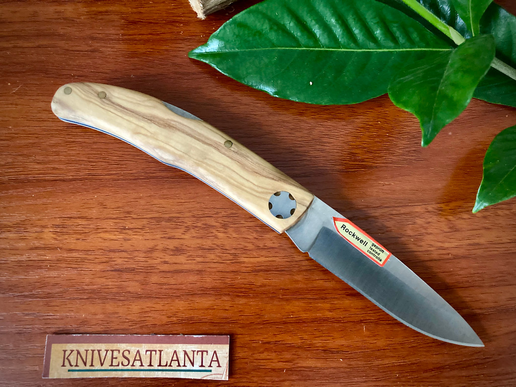 Puma IP Paloma Lockback Pocket Knife ~ 4" Olive Wood 