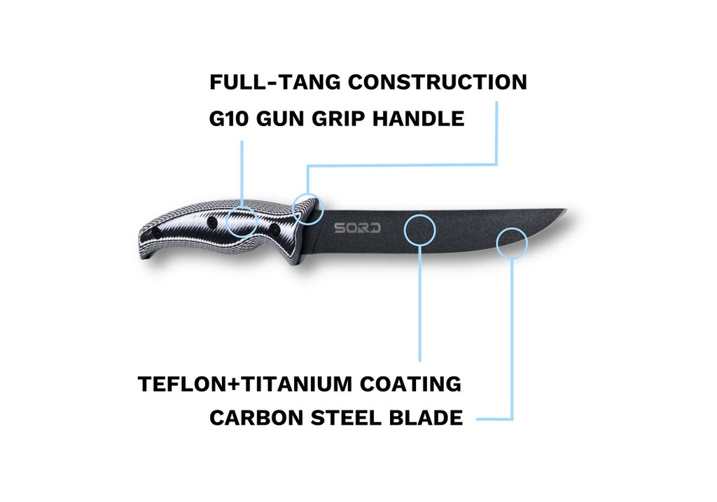 SORD  Fishing Products 5" utility knife