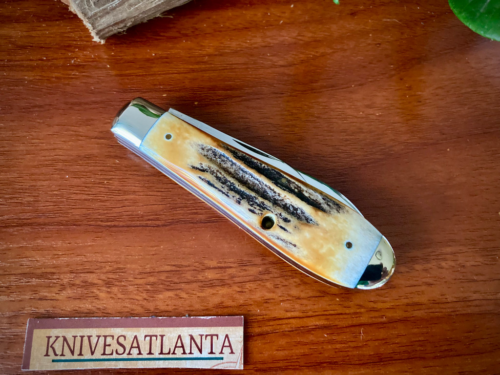 Queen City Cutlery Classics ~ Teardrop ~ Stag ~ Vintage 2008