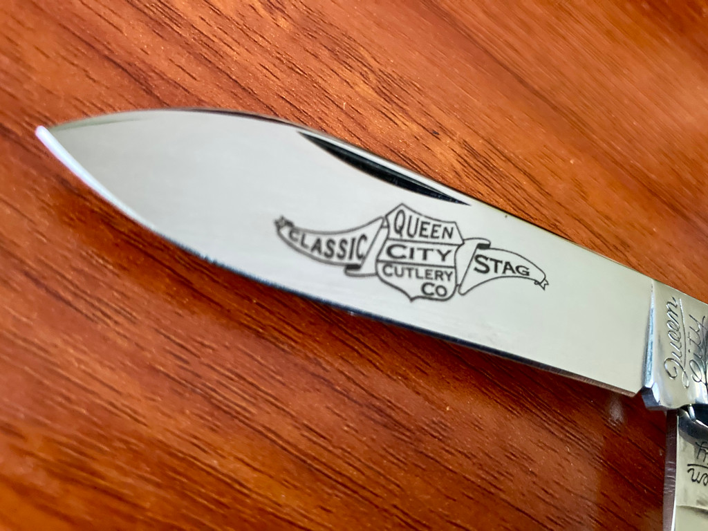 Queen City Cutlery Classics ~ Teardrop ~ Stag ~ Vintage 2008