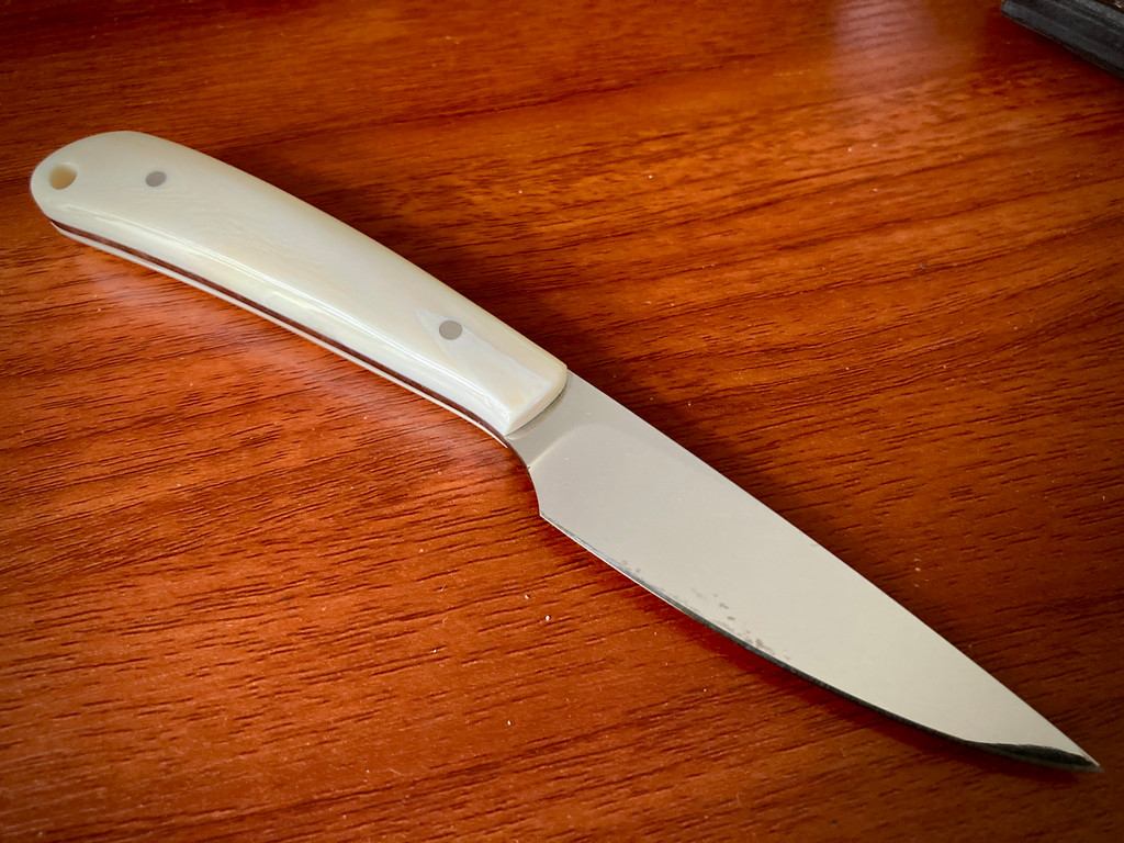 Beretta  Bird & Trout Knife w/ Warthog Tusk Handle