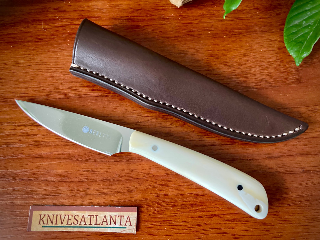 Beretta  Bird & Trout Knife w/ Warthog Tusk Handle
