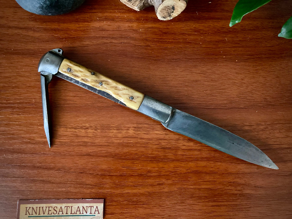 Therias 73 ~ SAILORS KNIFE ~  Bone ~ Vintage